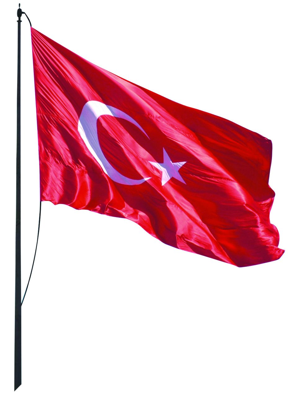 Türk Bayrağı Ebat Seçenekli Bayrak