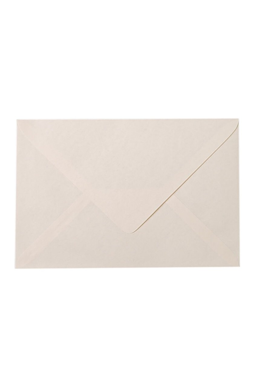 Krem Zarf Davetiye Zarfı 11,4x16,2 cm