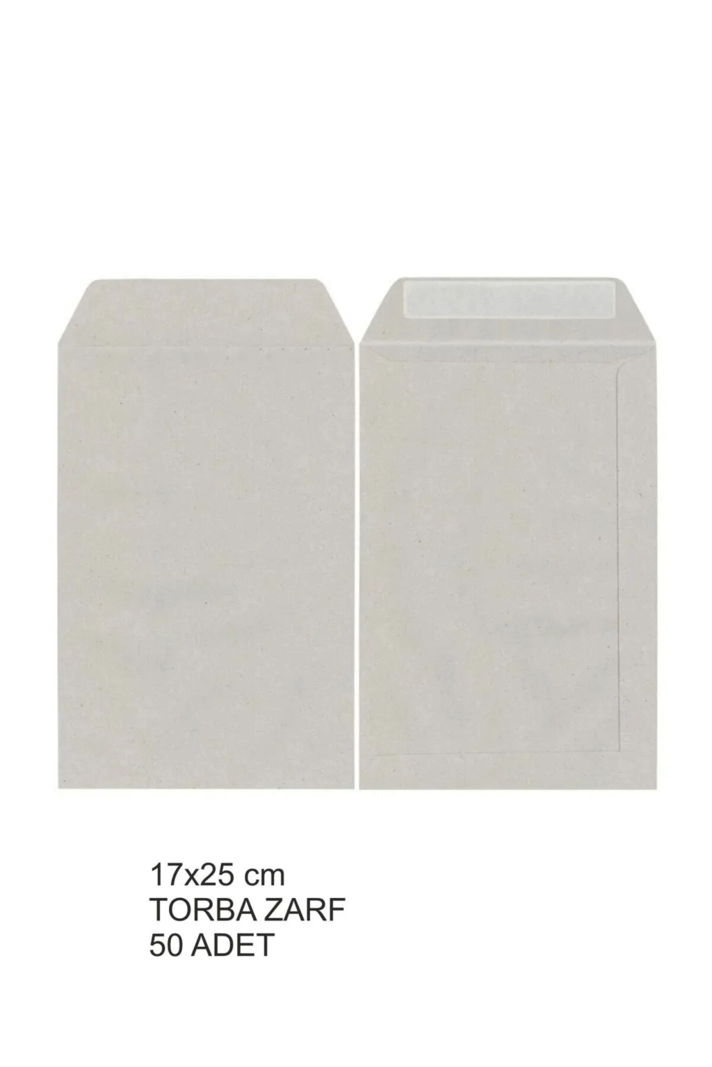 A5 Torba Zarf 17x25 Cm 50 Adet