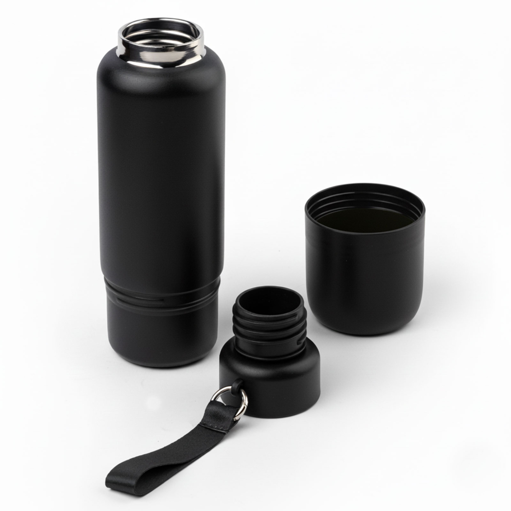 Bardaklı Çelik Termos Lazer Baskılı Uludağ