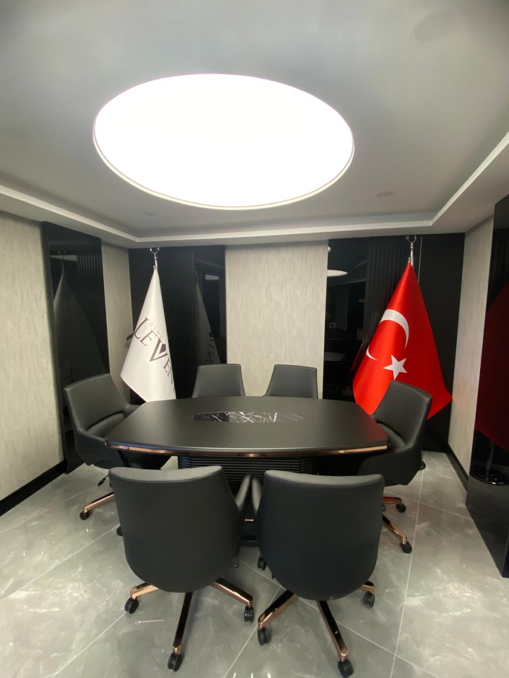 Firmaya Özel Makam Bayrağı Takımı 2 li