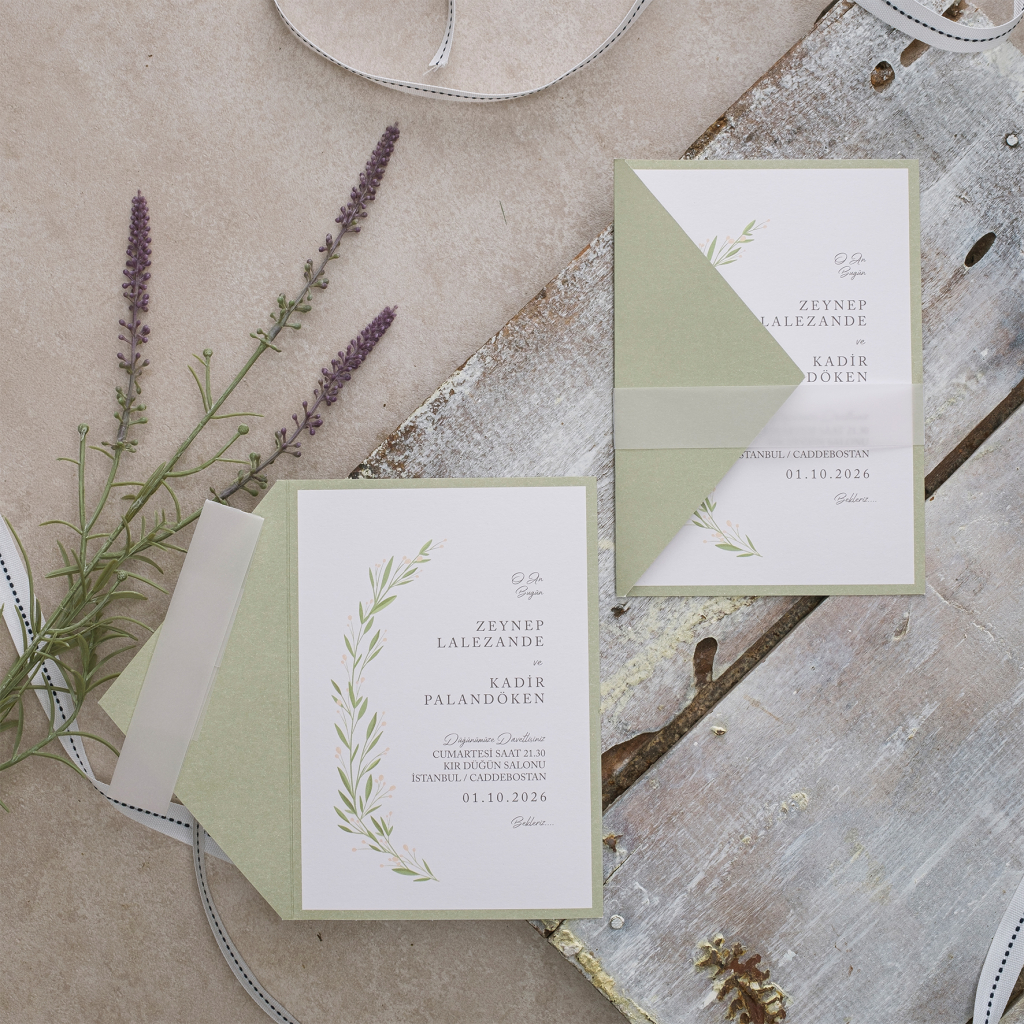 Nişan Düğün Davetiyesi 100 Adet  40358