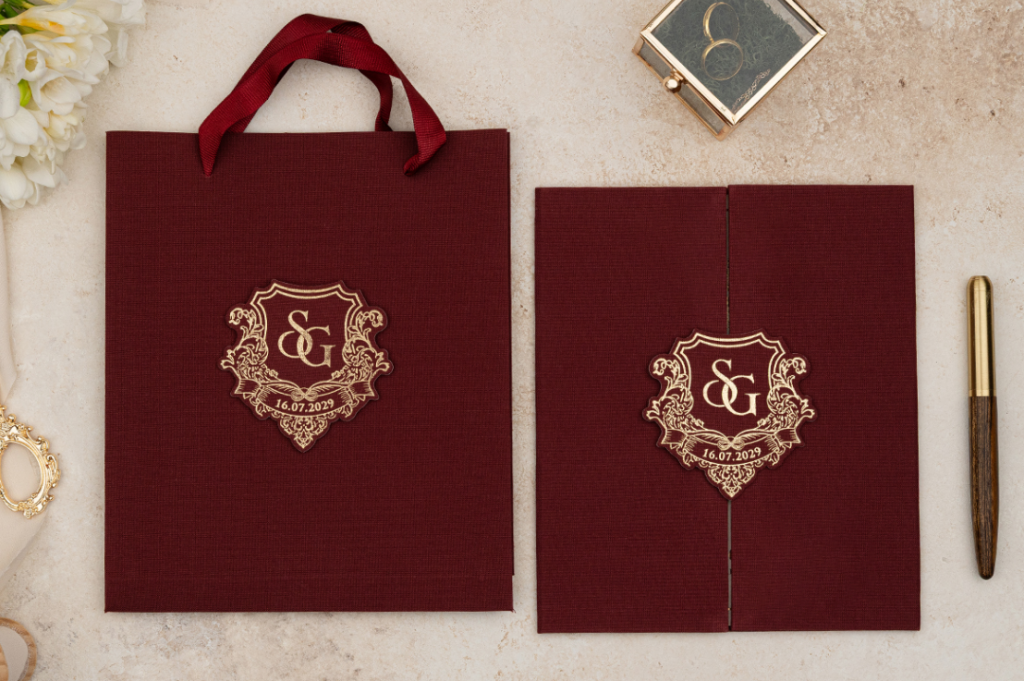 Nişan Düğün Davetiyesi 100 Adet 5113